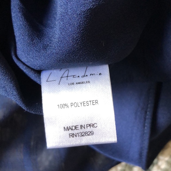 L’Acadamie blue stripe blouse - Picture 6 of 9